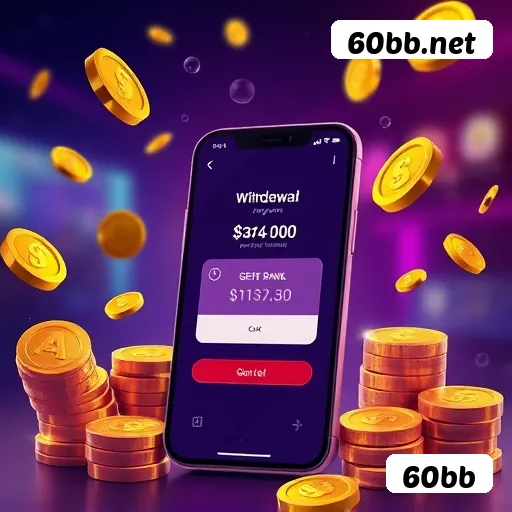 Aplicativo móvel 60bb para iOS e Android